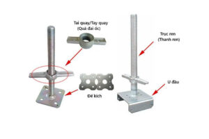 Cấu Tạo Và Cách Vận Hành Kích Tăng Giàn Giáo Đúng Kỹ Thuật